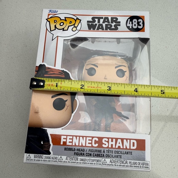 Funko Pop Star Wars Fennec Shand Bobble-Head Figurine 483 - Picture 9 of 10